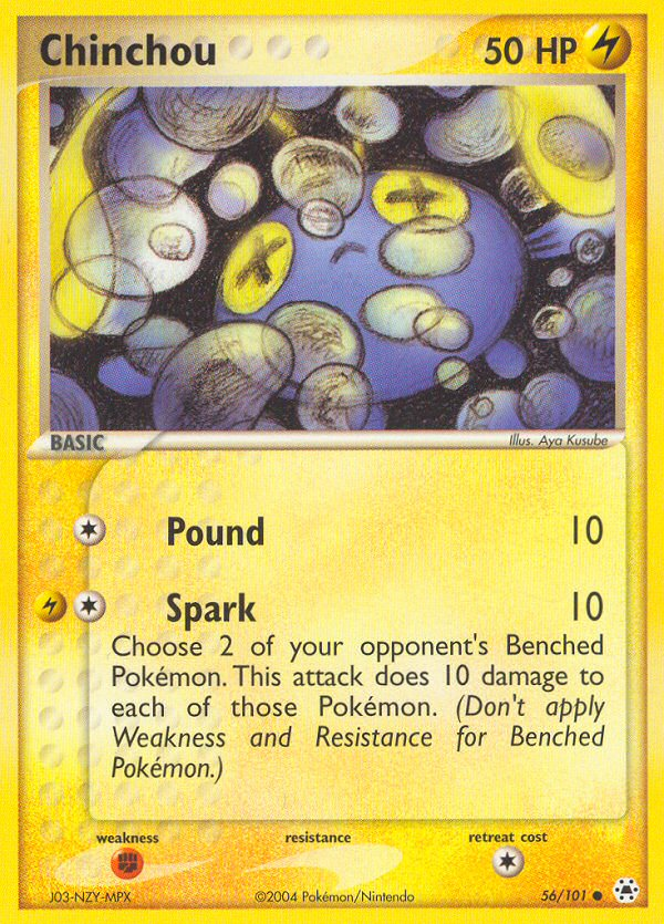 Chinchou #056 Hidden Legends (EN)