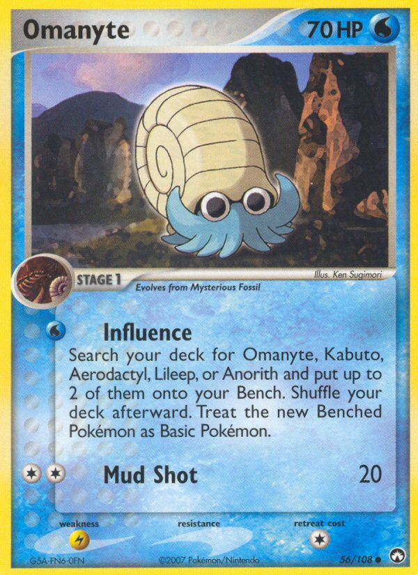 Omanyte #056 Power Keepers (EN)