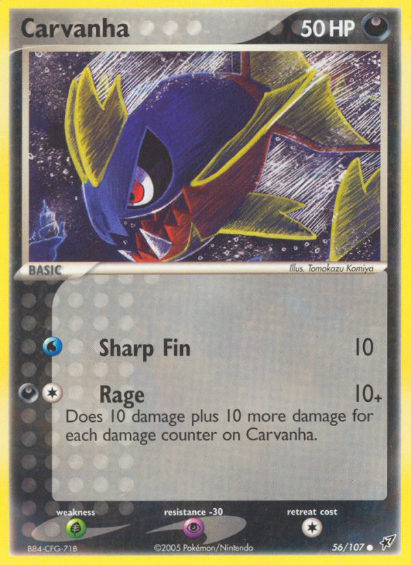 Carvanha #056 Deoxys (EN)
