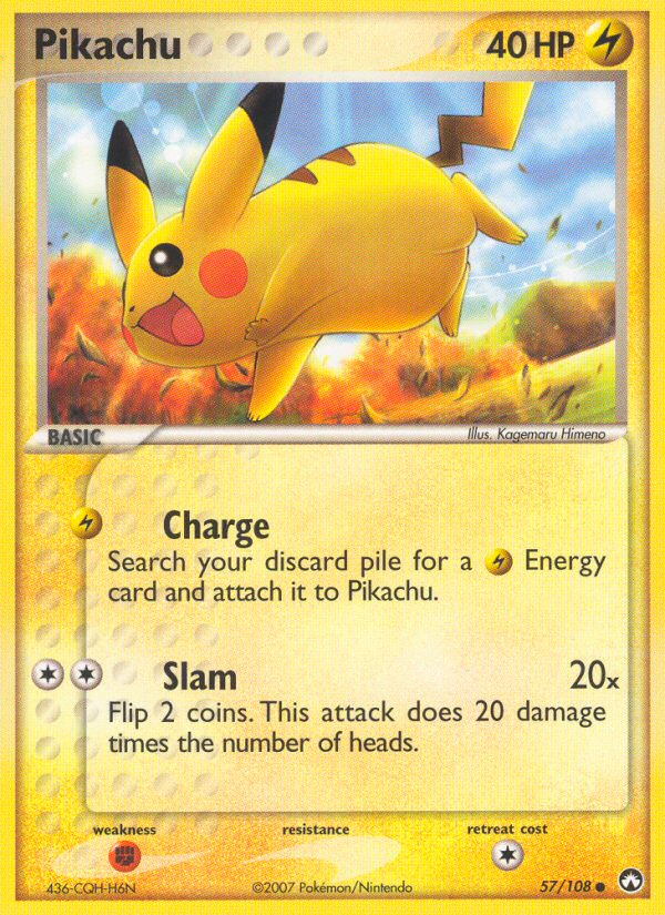 Pikachu #057 Power Keepers (EN)