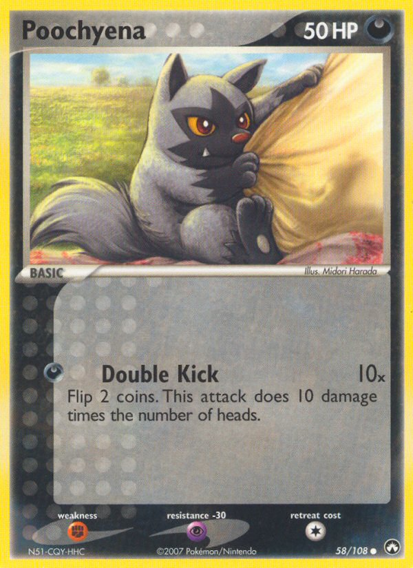 Poochyena #058 Power Keepers (EN)