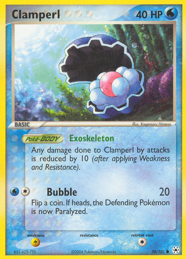 Clamperl #058 Hidden Legends (EN)