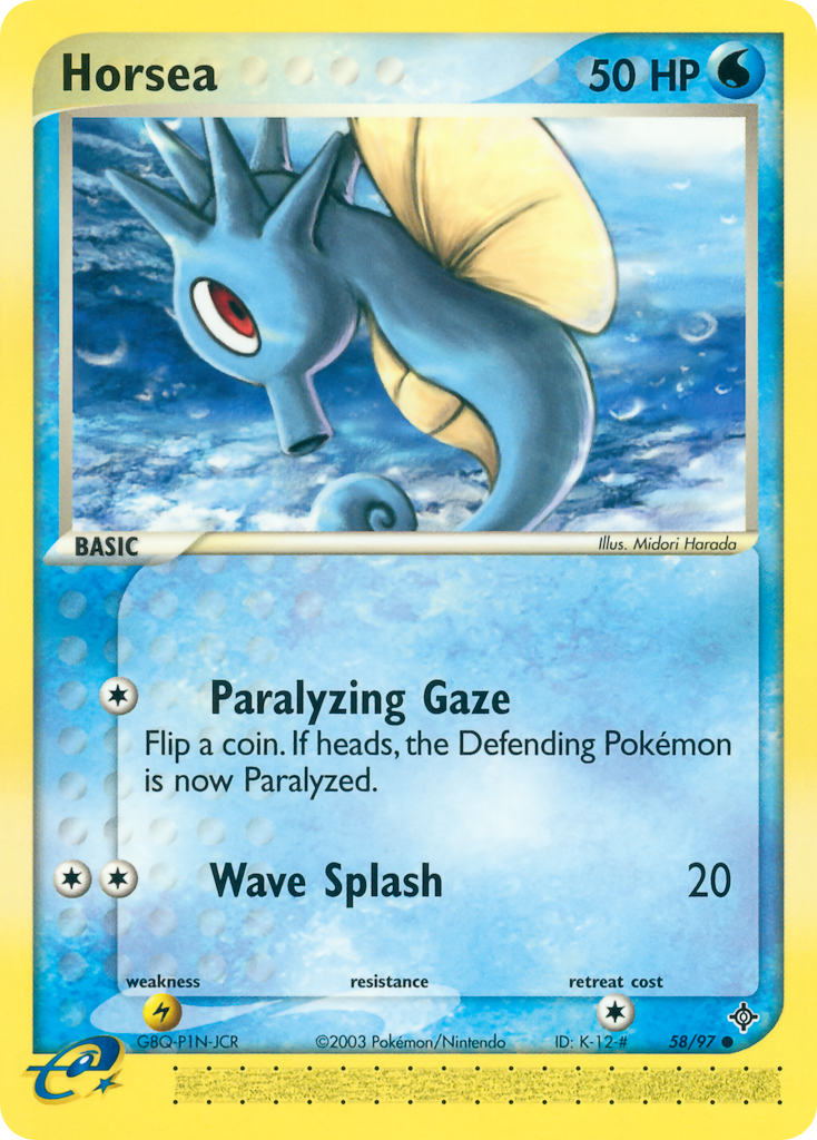 Horsea #058 Dragon (EN)