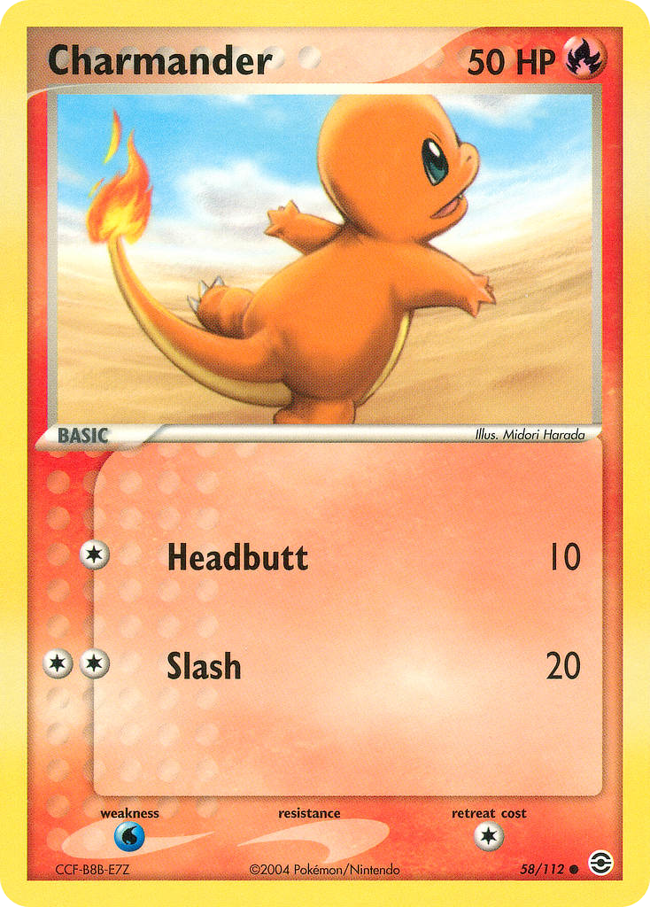 Charmander #058 FireRed & LeafGreen (EN)