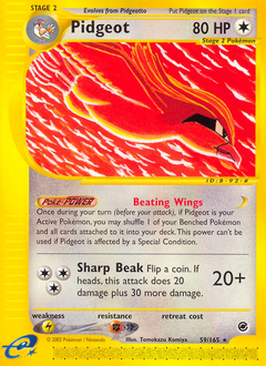 Pidgeot #059 Expedition (EN)