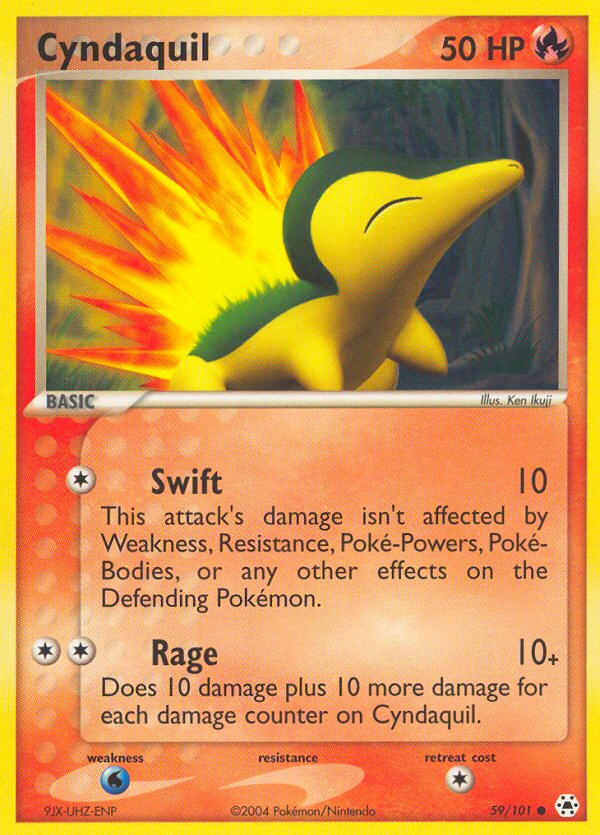 Cyndaquil #059 Hidden Legends (EN)