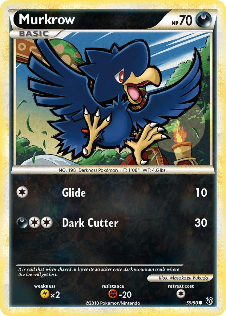 Murkrow #059 Undaunted (EN)