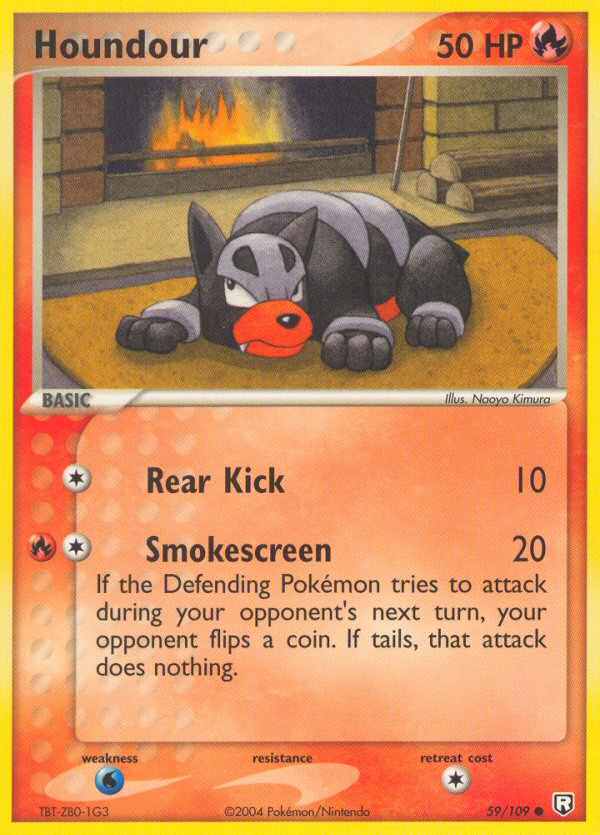 Houndour #059 Team Rocket Returns (EN)