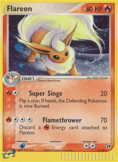 Flareon #005 Sandstorm (EN)
