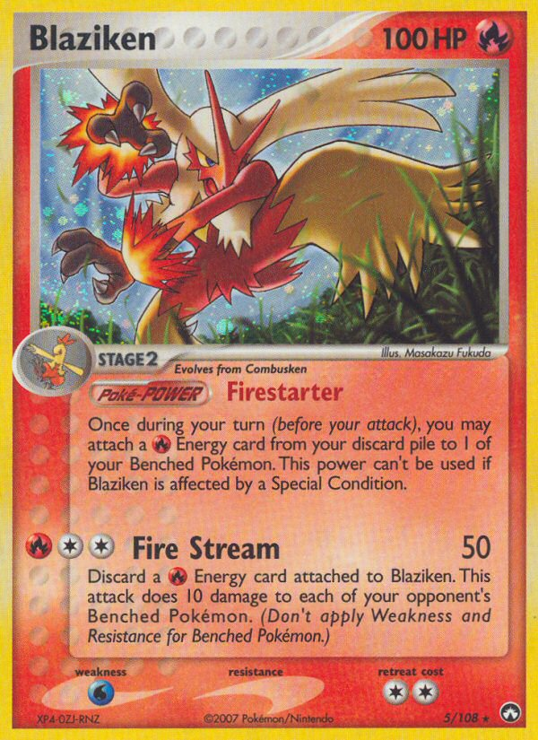 Blaziken #005 Power Keepers (EN)