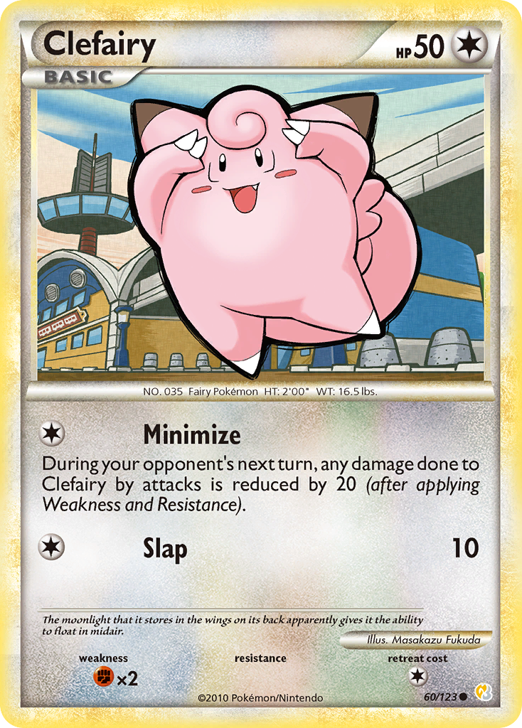 Clefairy #060 HeartGold & SoulSilver (EN)