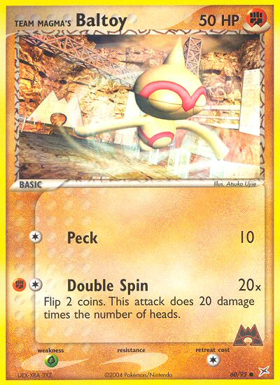 Team Magma's Baltoy #060 Team Magma vs Team Aqua (EN)