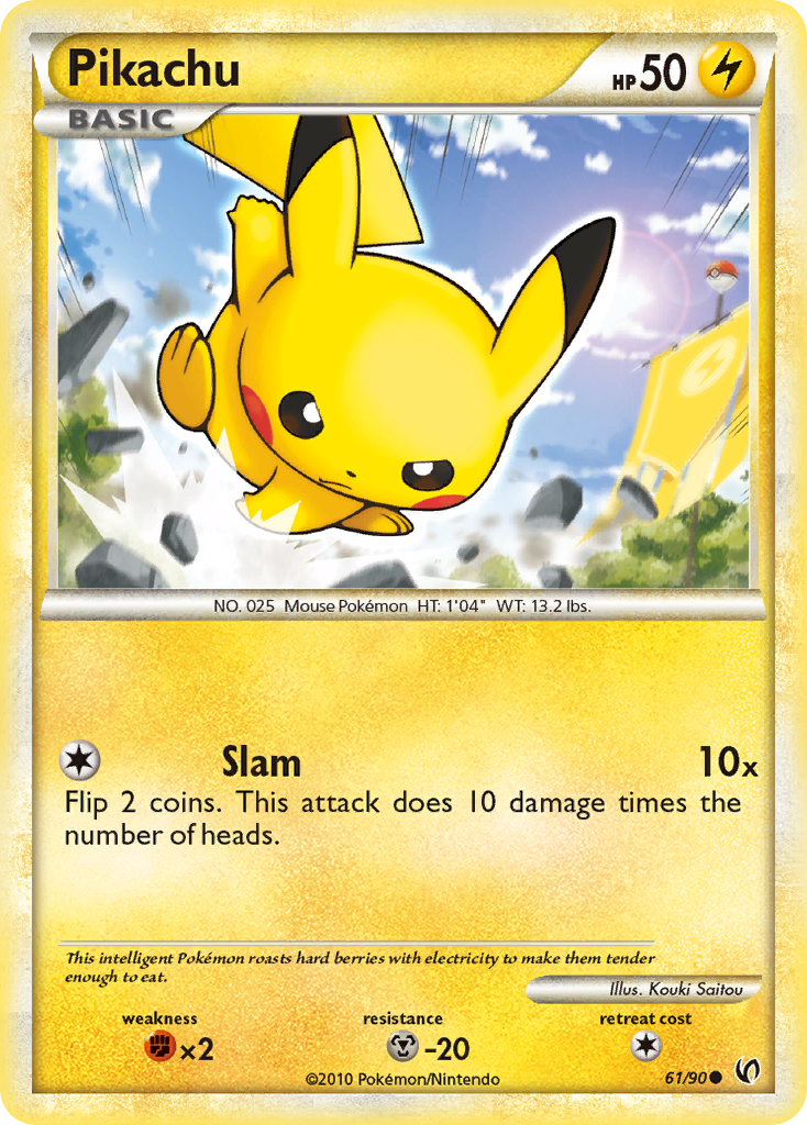 Pikachu #061 Undaunted (EN)