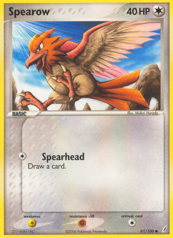 Spearow #061 Crystal Guardians (EN)