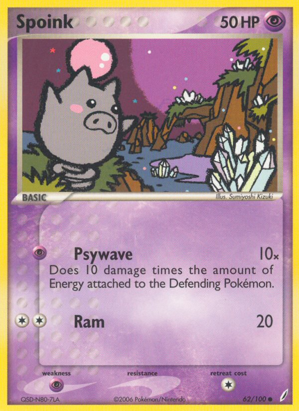 Spoink #062 Crystal Guardians (EN)