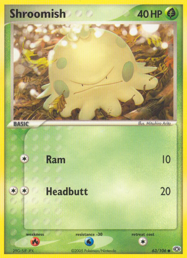 Shroomish #063 Emerald (EN)