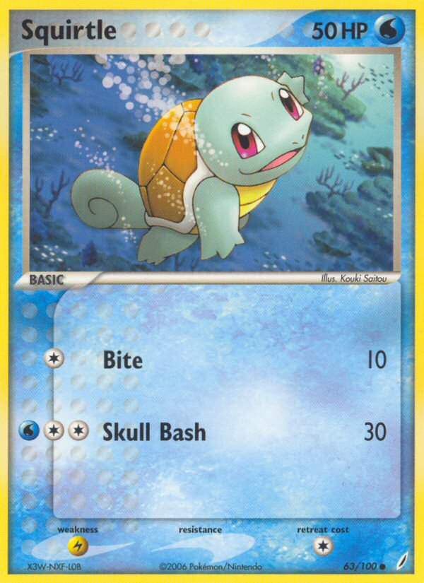 Squirtle #063 Crystal Guardians (EN)