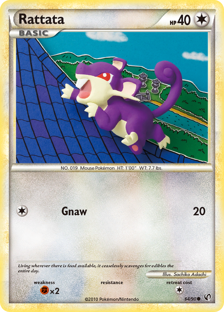 Rattata #064 Undaunted (EN)