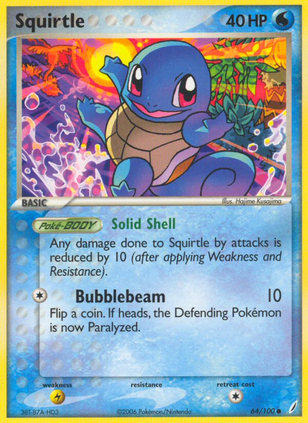 Squirtle #064 Crystal Guardians (EN)