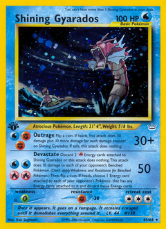 Shining Gyarados #065 Neo Revelation 1st Ed (EN)