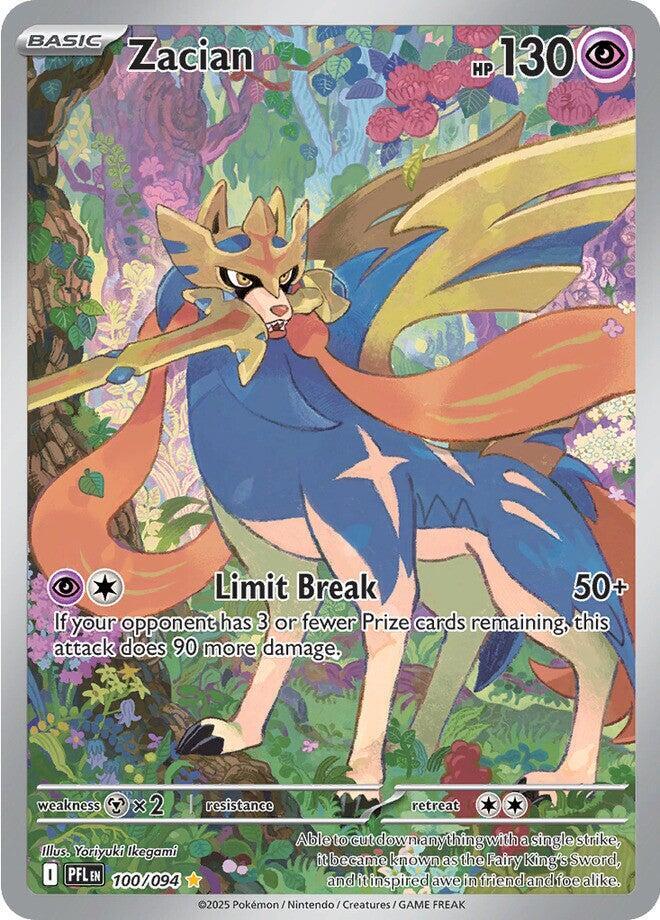 Zacian #100 Phantasmal Flames (EN)