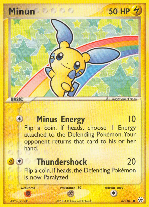 Minun #067 Hidden Legends (EN)