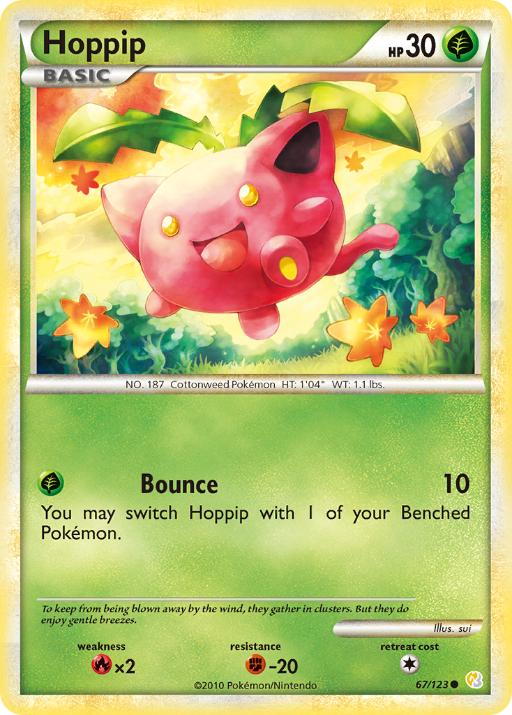 Hoppip #067 HeartGold & SoulSilver (EN)