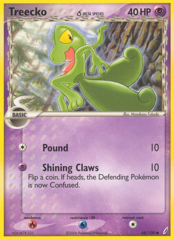 Treecko δ #068 Crystal Guardians (EN)