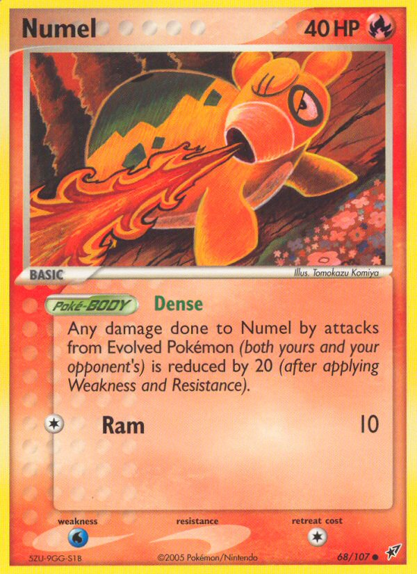 Numel #068 Deoxys (EN)