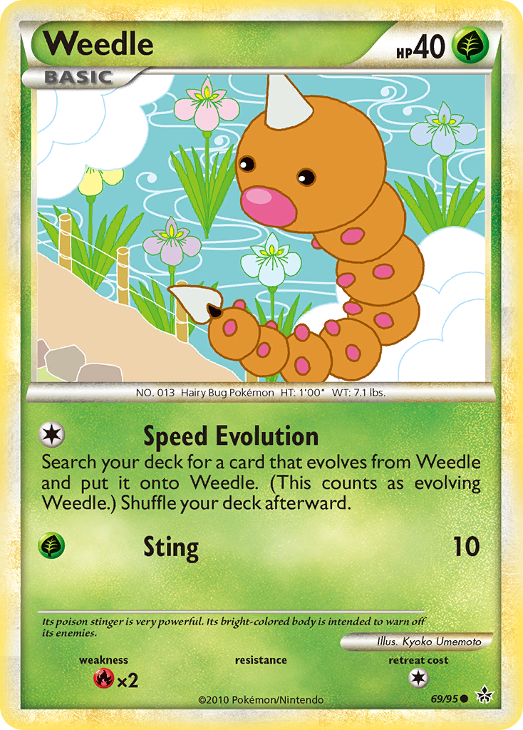 Weedle #069 Unleashed (EN)