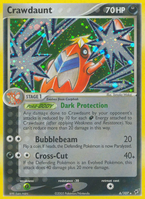 Crawdaunt #006 Deoxys (EN)