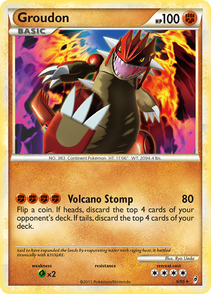Groudon #006 Call Of Legends (EN)