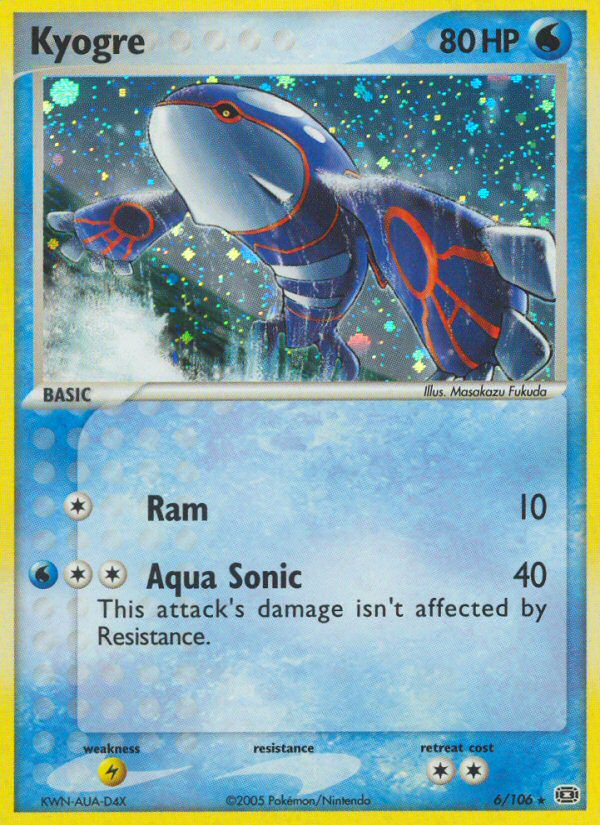 Kyogre #006 Emerald (EN)