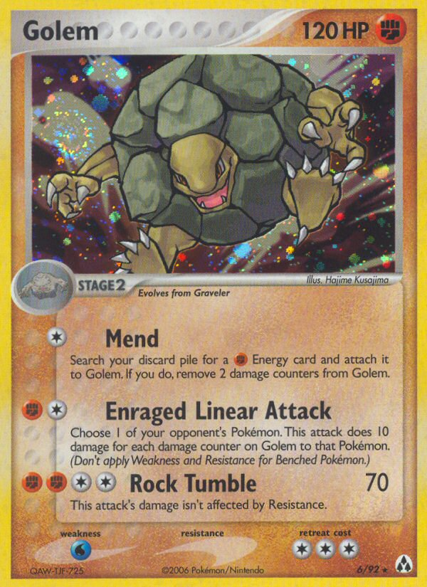 Golem #006 Legend Maker (EN)