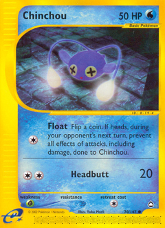 Chinchou #070 Aquapolis (EN)