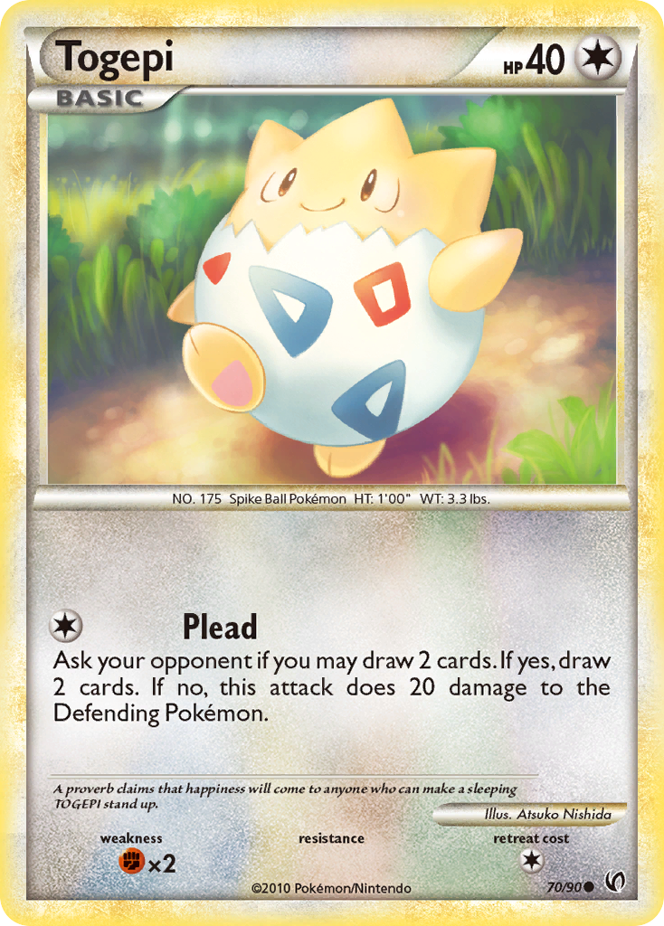Togepi #070 Undaunted (EN)