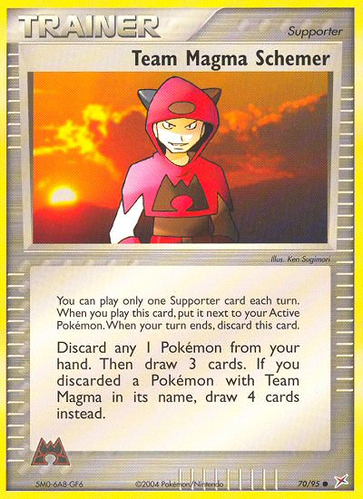 Team Magma Schemer #070 Team Magma vs Team Aqua (EN)