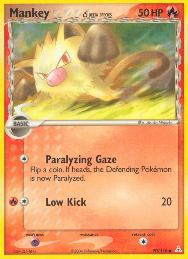 Mankey δ #070 Holon Phantoms (EN)