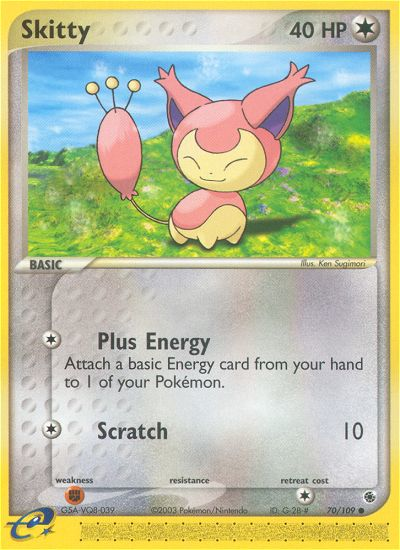 Skitty #070 Ruby & Sapphire (EN)