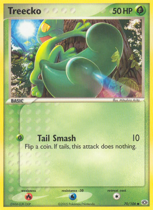 Treecko #070 Emerald (EN)