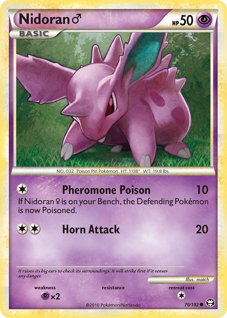 Nidoran♂ #070 Triumphant (EN)