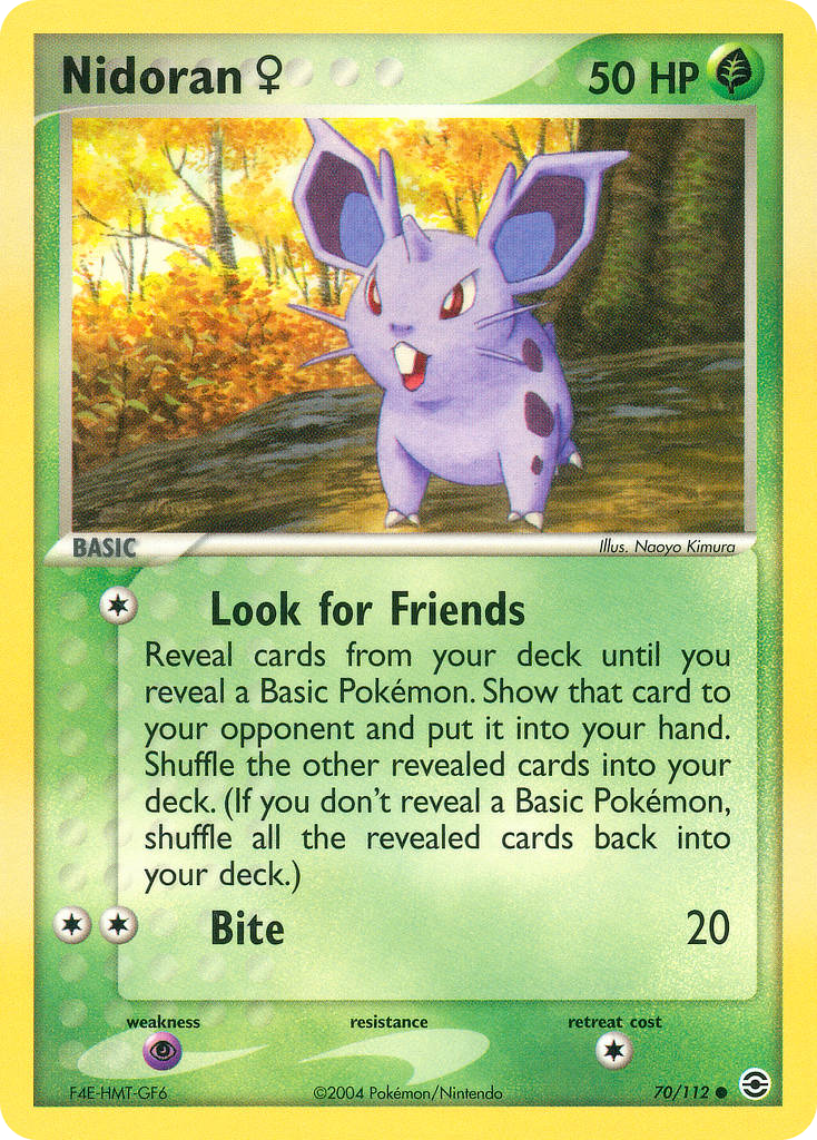 Nidoran F #070 FireRed & LeafGreen (EN)