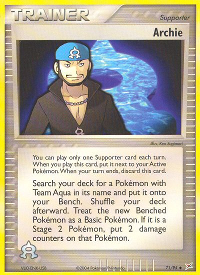 Archie #071 Team Magma vs Team Aqua (EN)