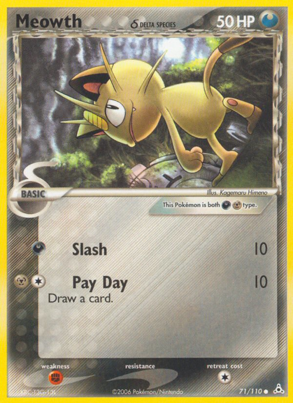 Meowth δ #071 Holon Phantoms (EN)