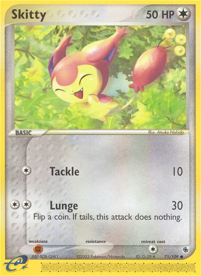 Skitty #071 Ruby & Sapphire (EN)