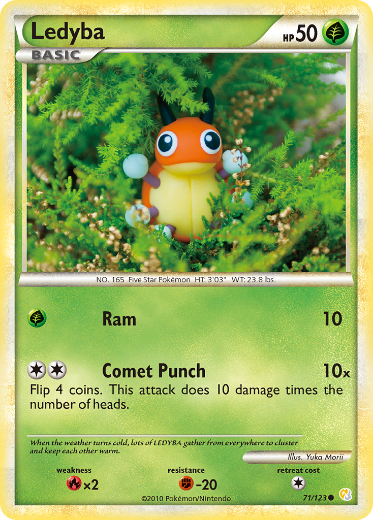 Ledyba #071 HeartGold & SoulSilver (EN)