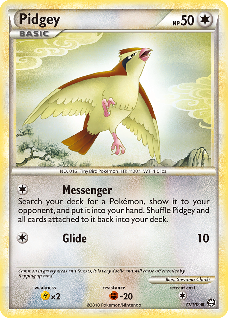 Pidgey #071 Triumphant (EN)