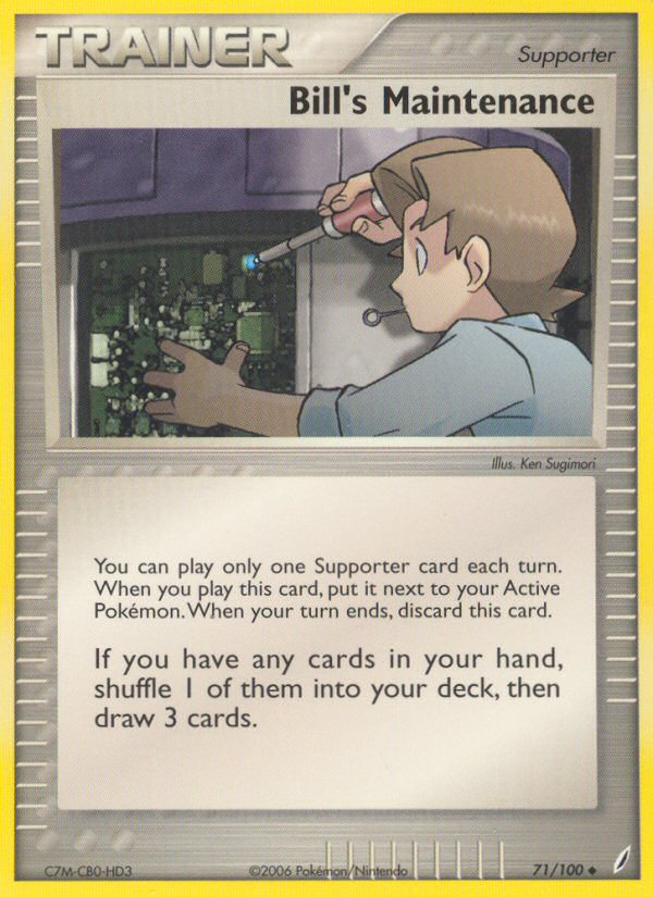 Bill's Maintenance #071 Crystal Guardians (EN)