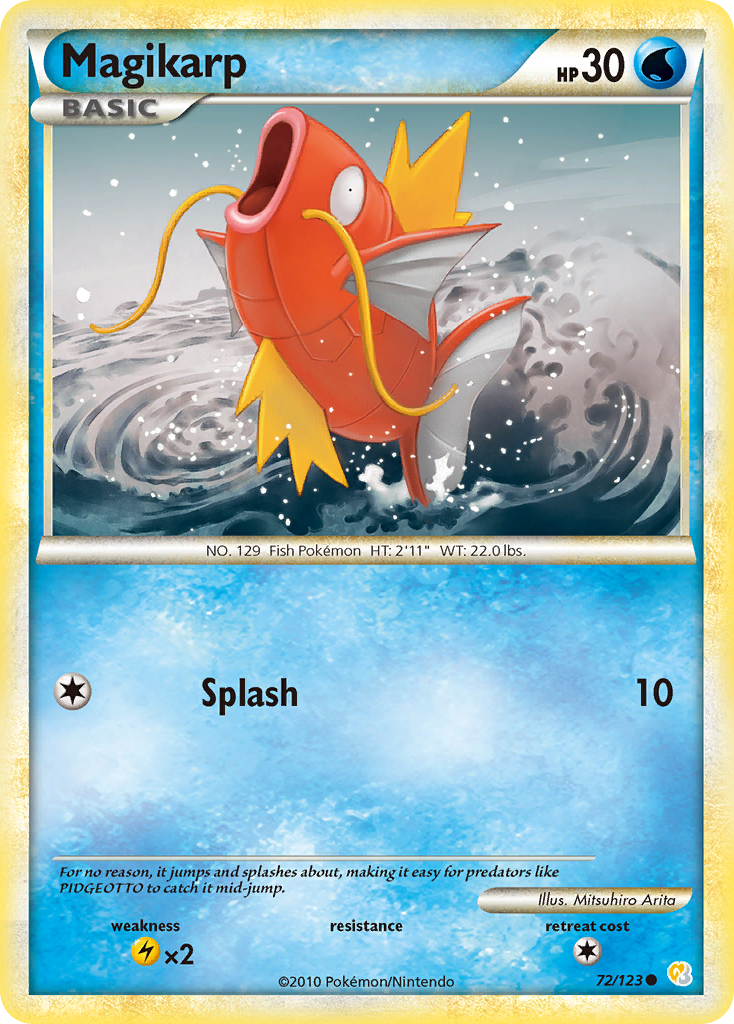 Magikarp #072 HeartGold & SoulSilver (EN)