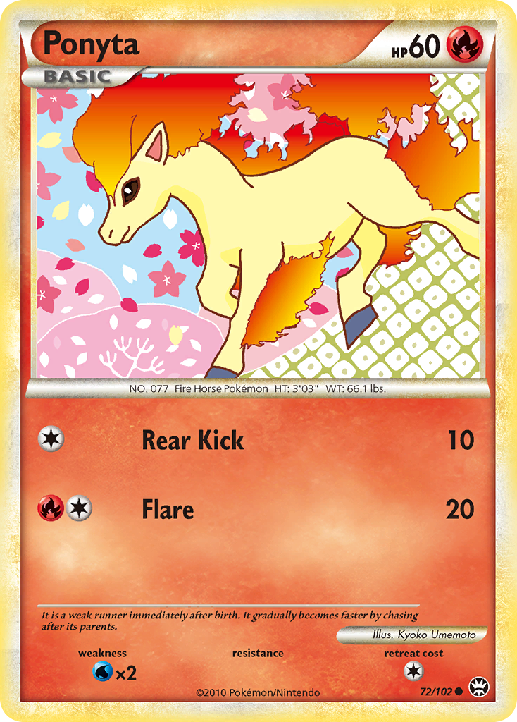 Ponyta #072 Triumphant (EN)